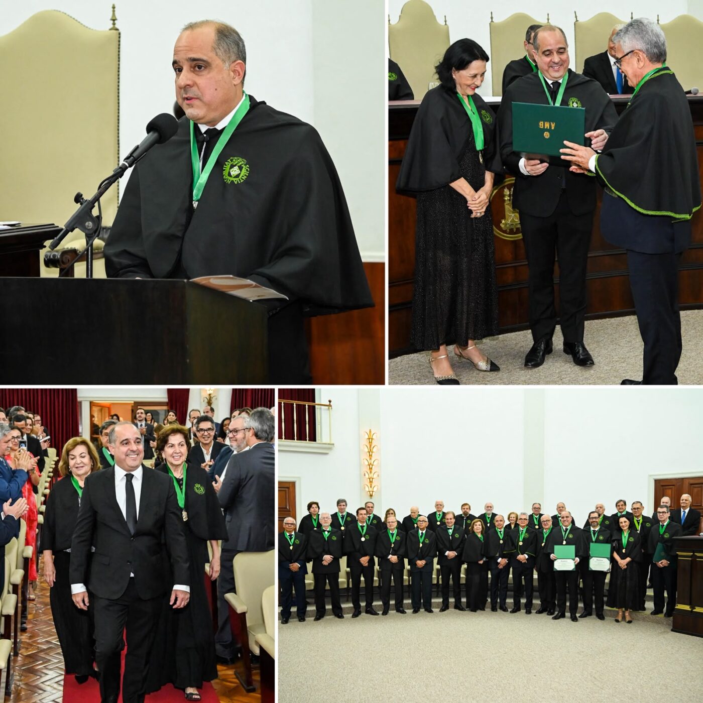 Dr. Manoel Sarno toma posse como membro titular da Academia de Medicina da Bahia; veja fotos