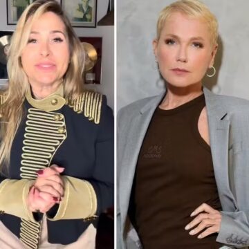 Andréa Sorvetão volta a alfinetar Xuxa: ‘Tem paquita do seu lado que é homofóbica’