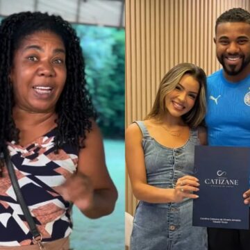 Aos prantos, mãe de Davi Brito revela que descobriu casamento do filho pela internet