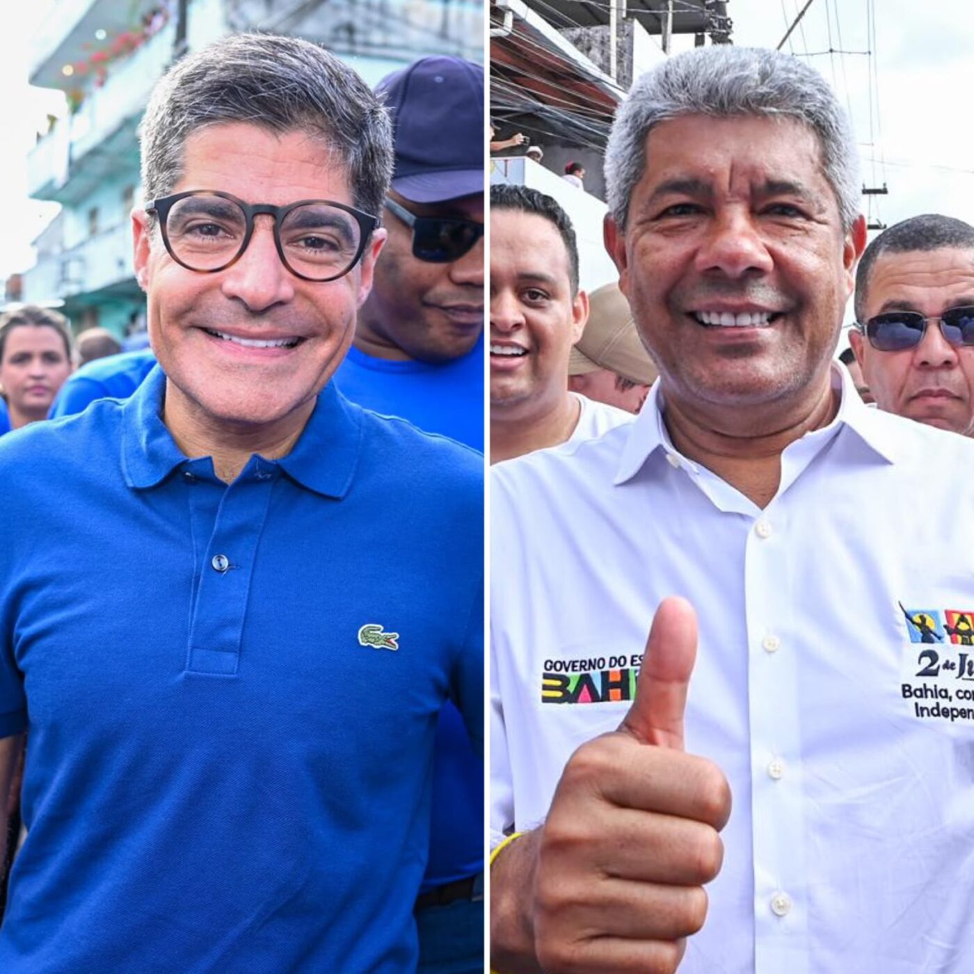 Quaest aponta empate técnico entre ACM Neto e Jerônimo Rodrigues na corrida pelo governo da Bahia