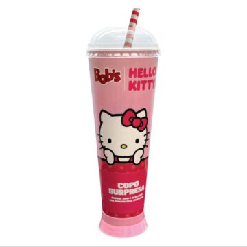 Com o sucesso, Bob’s amplia parceria com Hello Kitty e lança ‘copo surpresa’ com mini pelúcias