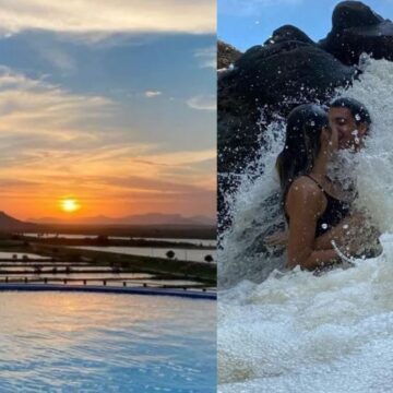 Wesley Safadão descobriu cachoeira particular em fazenda luxuosa após 10 anos da compra