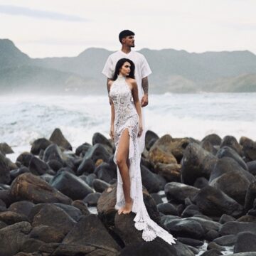 Gabriel Medina e Isabella Arantes exibem ensaio antes do casamento