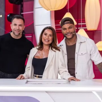 Scheila Carvalho e Tony Salles são os convidados do ‘Invertidamente’, no ‘Em família com Eliana’