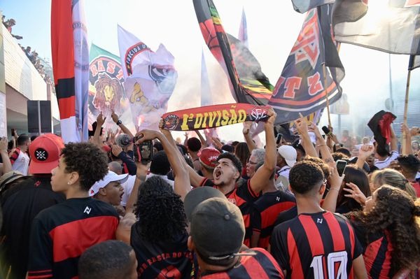 Torcida do Vitória convoca AeroNego antes de duelo contra o Athletico pela Copa do Brasil