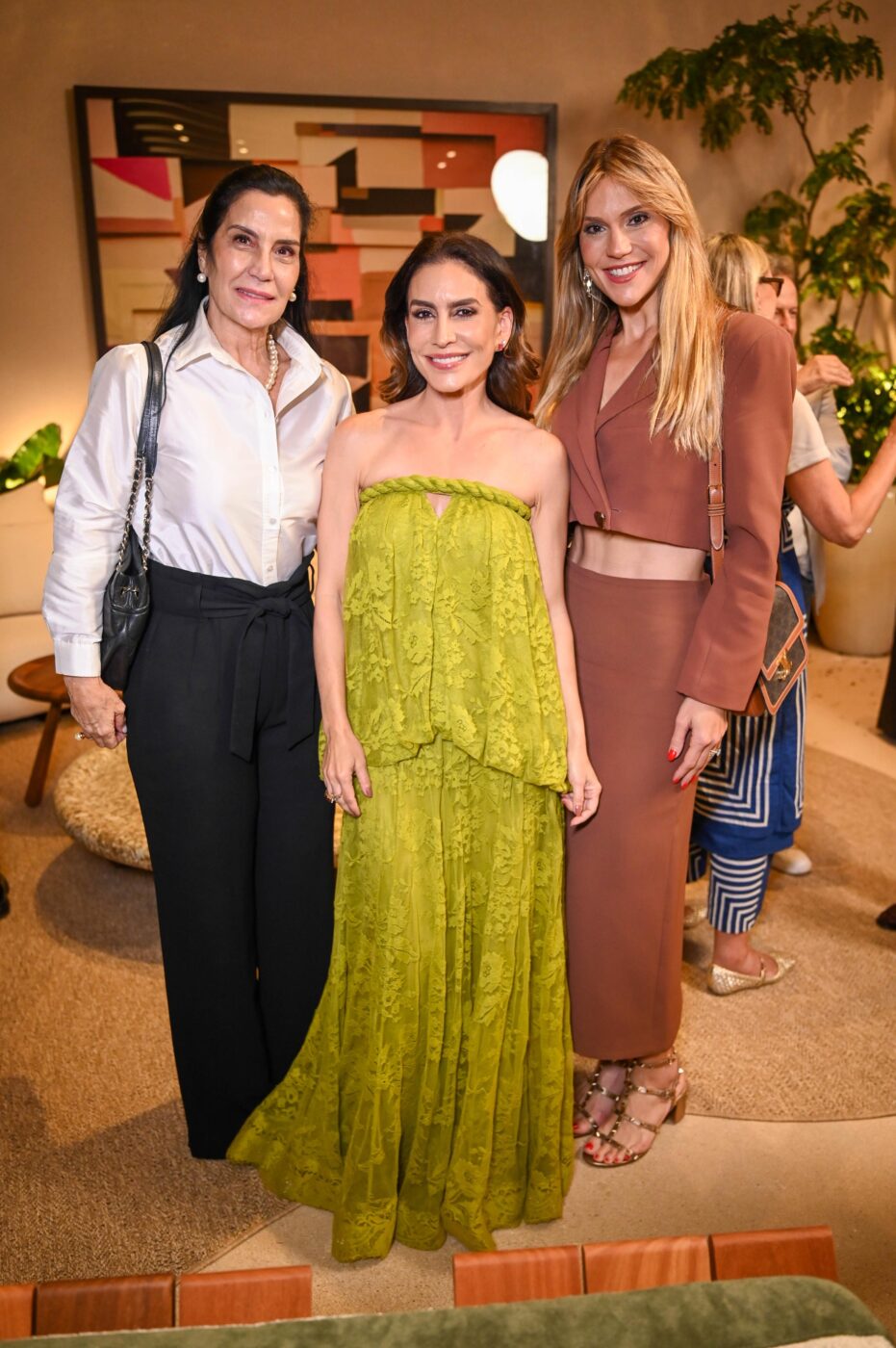 Jurema Boente, Ticiana Villas Boas e Priscila Diniz