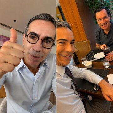 César Tralli compartilha encontro com o irmão e emociona ao relembrar pedido da mãe