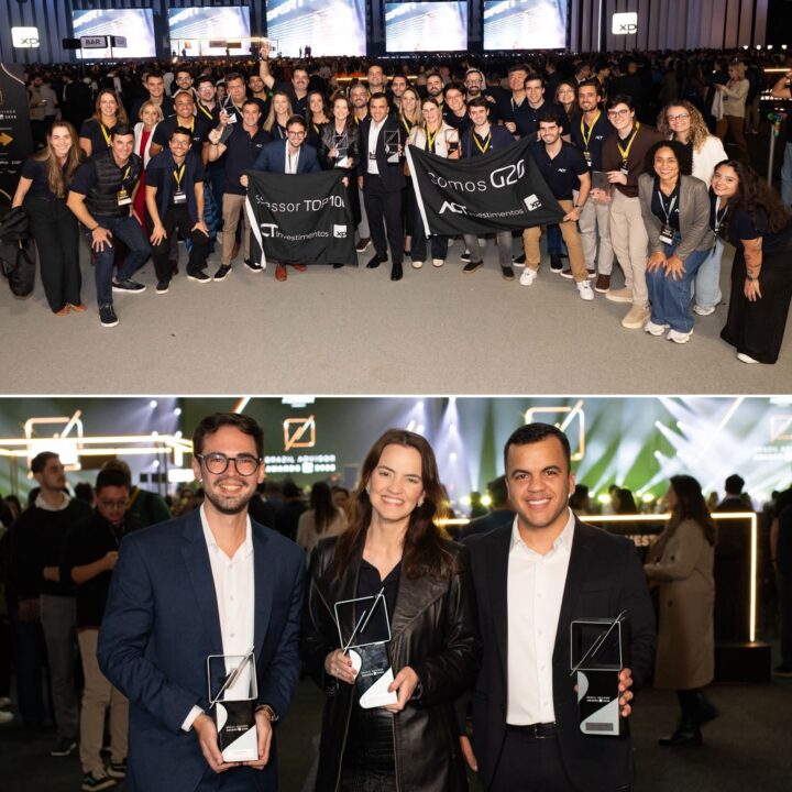 ACT Investimentos é destaque no Brazil Advisor Awards e emplaca três assessores entre os melhores do país