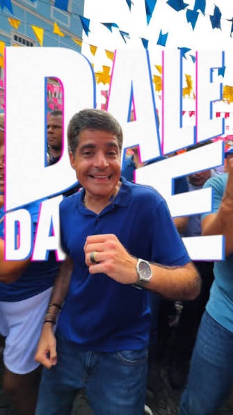 ACM Neto lança jingle “Dalê” em parceria com O Poeta e Ruivinha