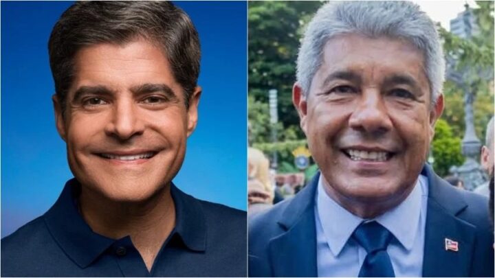 Genial/Quaest: ACM Neto tem 39% e Jerônimo, 38%, no 1º turno na Bahia