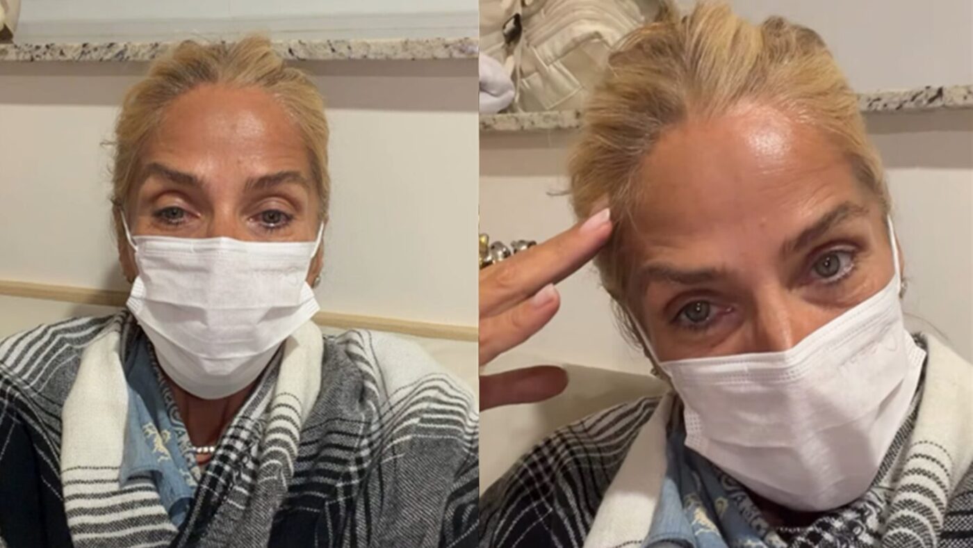 Adriane Galisteu surge abatida após susto com a mãe: “Estou aqui a noite inteira”