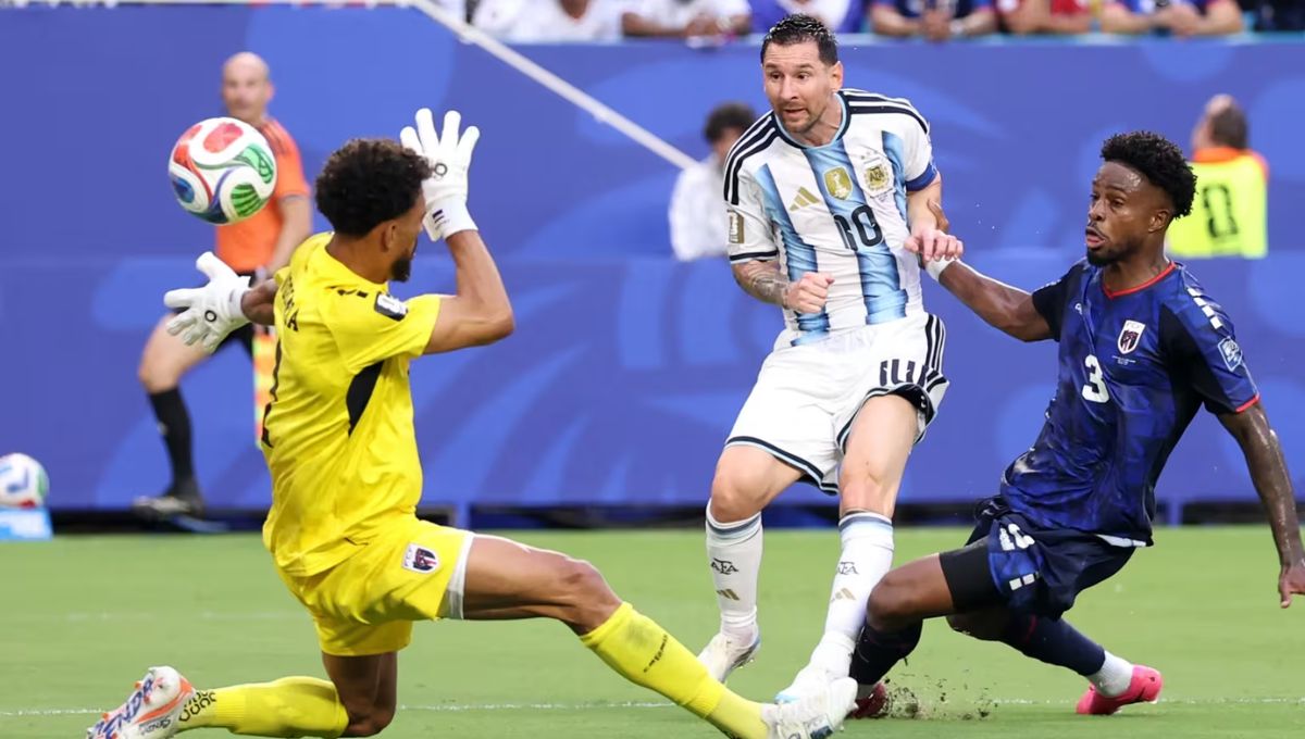 Messi faz golaço, e Argentina abre placar contra Cabo Verde na Copa