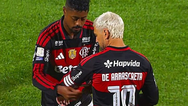 Arrascaeta volta a atuar após 97 dias e ganha elogios de Jardim no Flamengo: “Importante para nós”