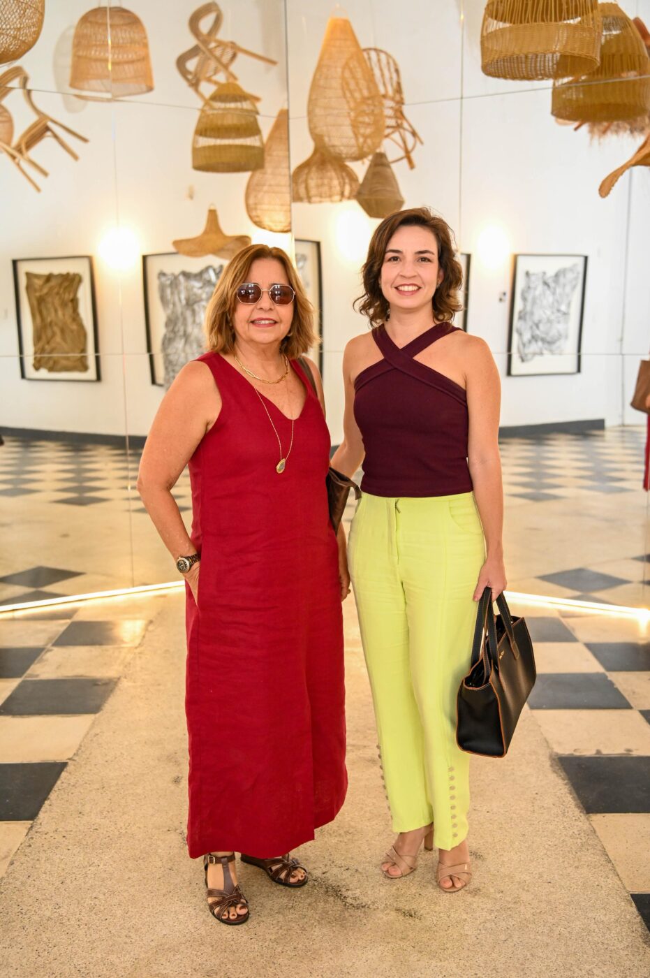 Marilda Menezes e Clarissa Mattos