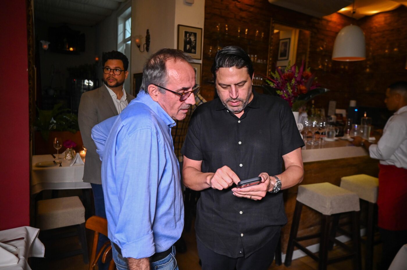 Bertrand Feunteun e Eduardo Magalhães
