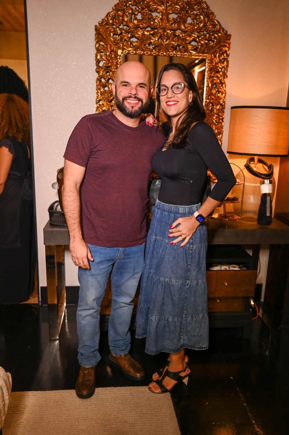 Daniel Andion e Flávia Perrucho