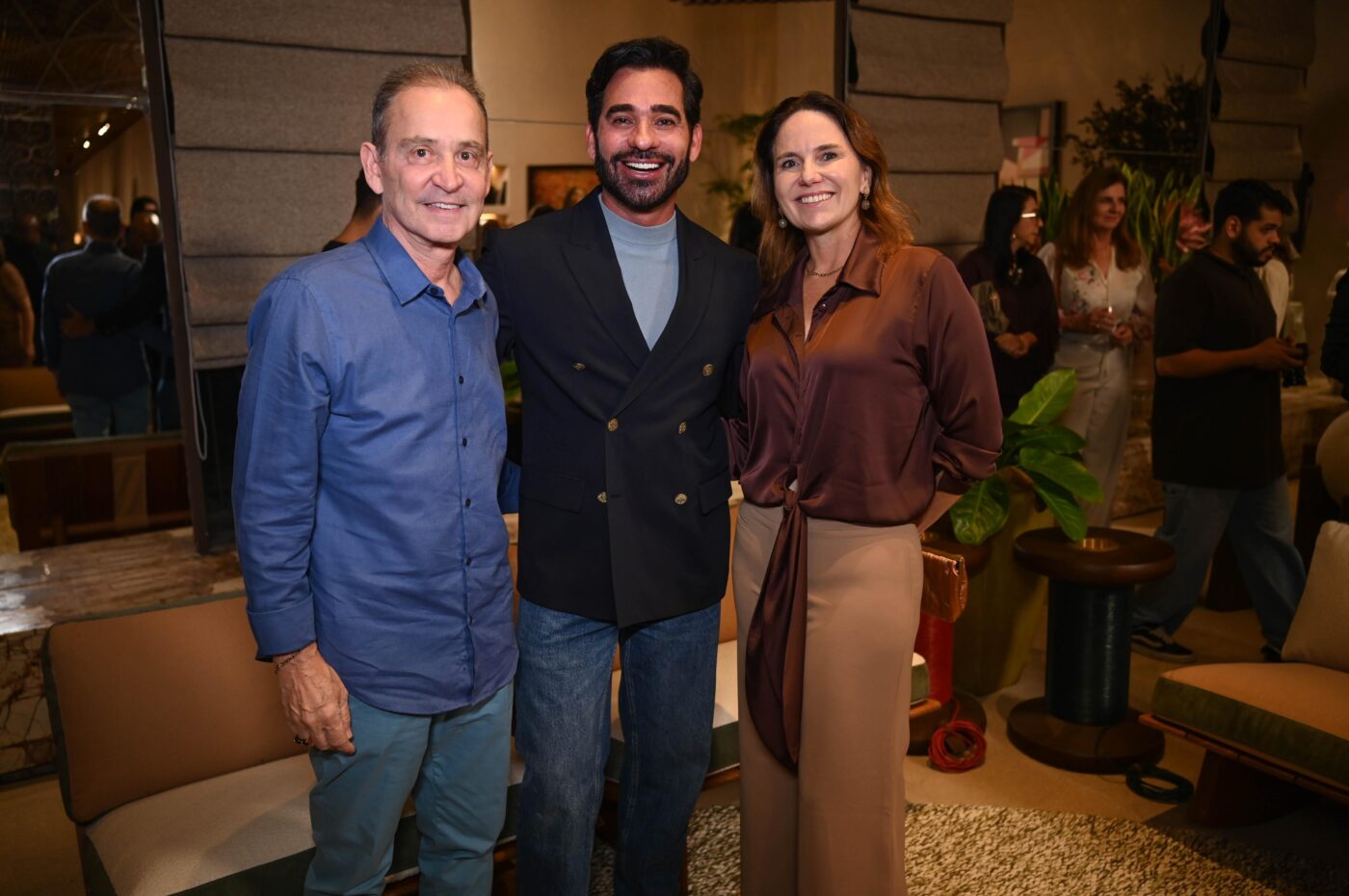Antonio Gatto, Marlon Gama e Andrea  Machado