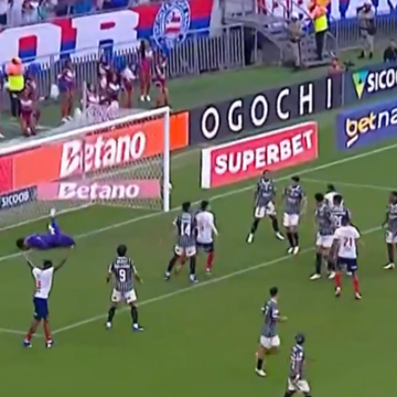 Bahia x Corinthians: primeiro tempo termina em empate