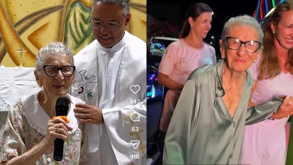 Baiana de 100 anos mantém rotina com personal trainer, jet-ski e acampamentos: “Não quero mente desocupada”
