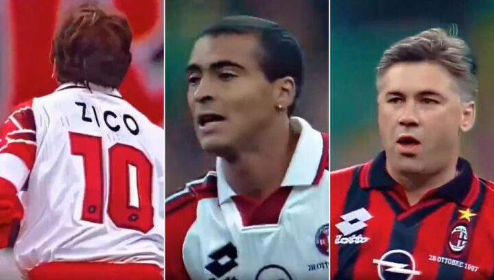 Jogo de despedida de Baresi reuniu Zico, Romário, Ancelotti e outras lendas em 1997