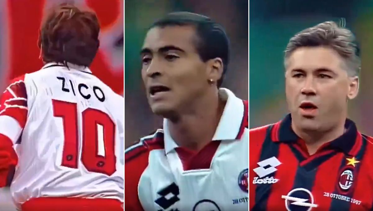 Jogo de despedida de Baresi reuniu Zico, Romário, Ancelotti e outras lendas em 1997