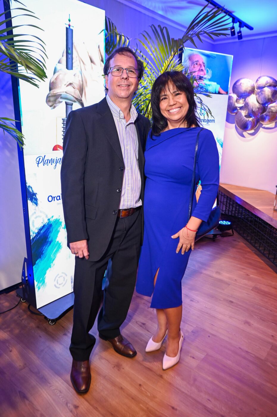 Fábio Menezes e Blanca Torres