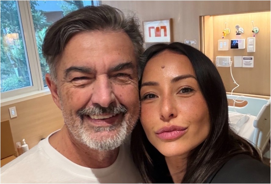 Sabrina Sato emociona ao celebrar alta do pai, Omar Rahal: “Que alegria”