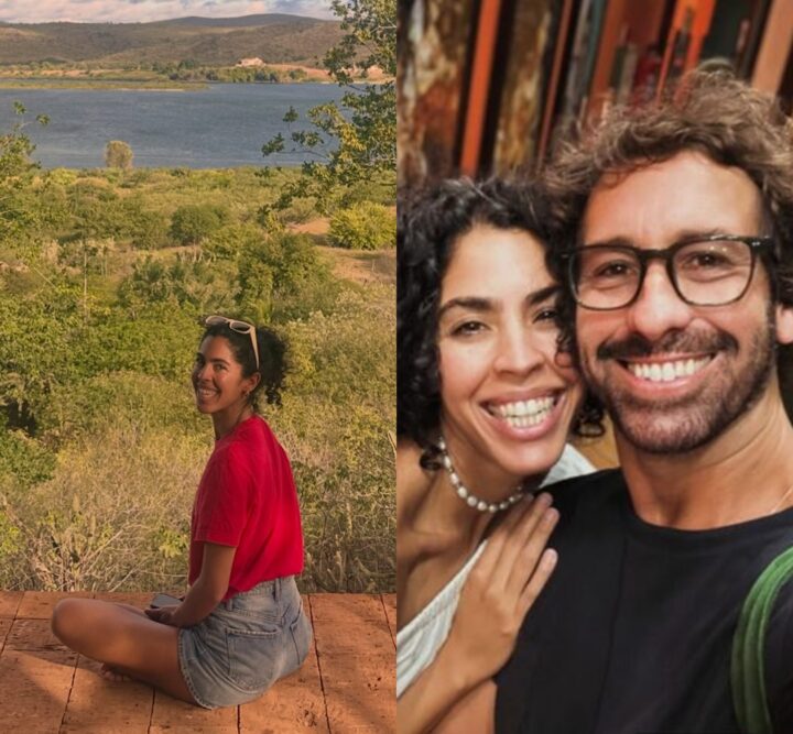 Bela Gil abre álbum de viagem romântica com namorado no Rio São Francisco; veja fotos