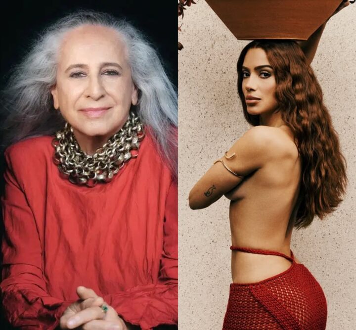 Anitta celebra participação de Maria Bethânia em novo álbum: ‘Me sentindo muito abençoada’