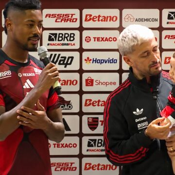 Flamengo anuncia bustos para Arrascaeta e Bruno Henrique e confirma data de inauguração