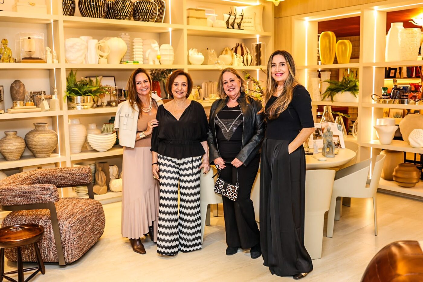 Ângela Freitas, Regina Weckerle, Sandra Kowalczuk e Zoila Andrade