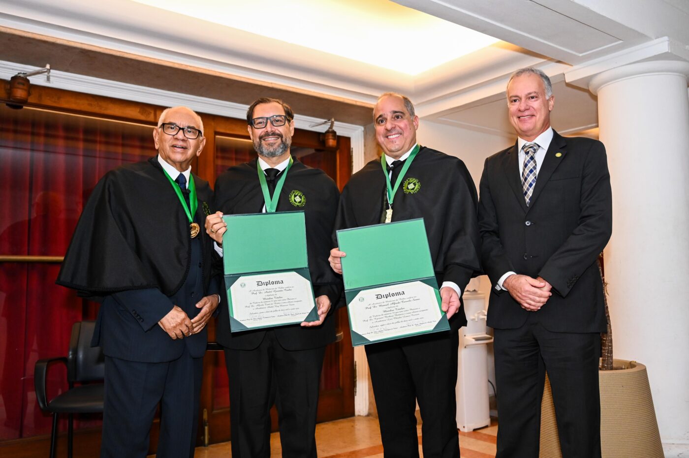 Jorge Cerqueira, André Gusmão, Manoel Sarno e Antônio Azedo
