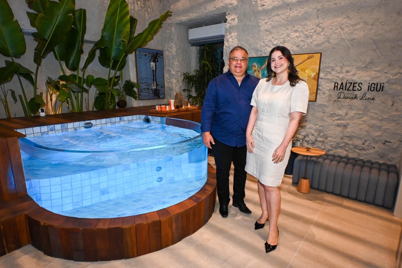 Marcelo Gilbert e Thamiris Rodrigues