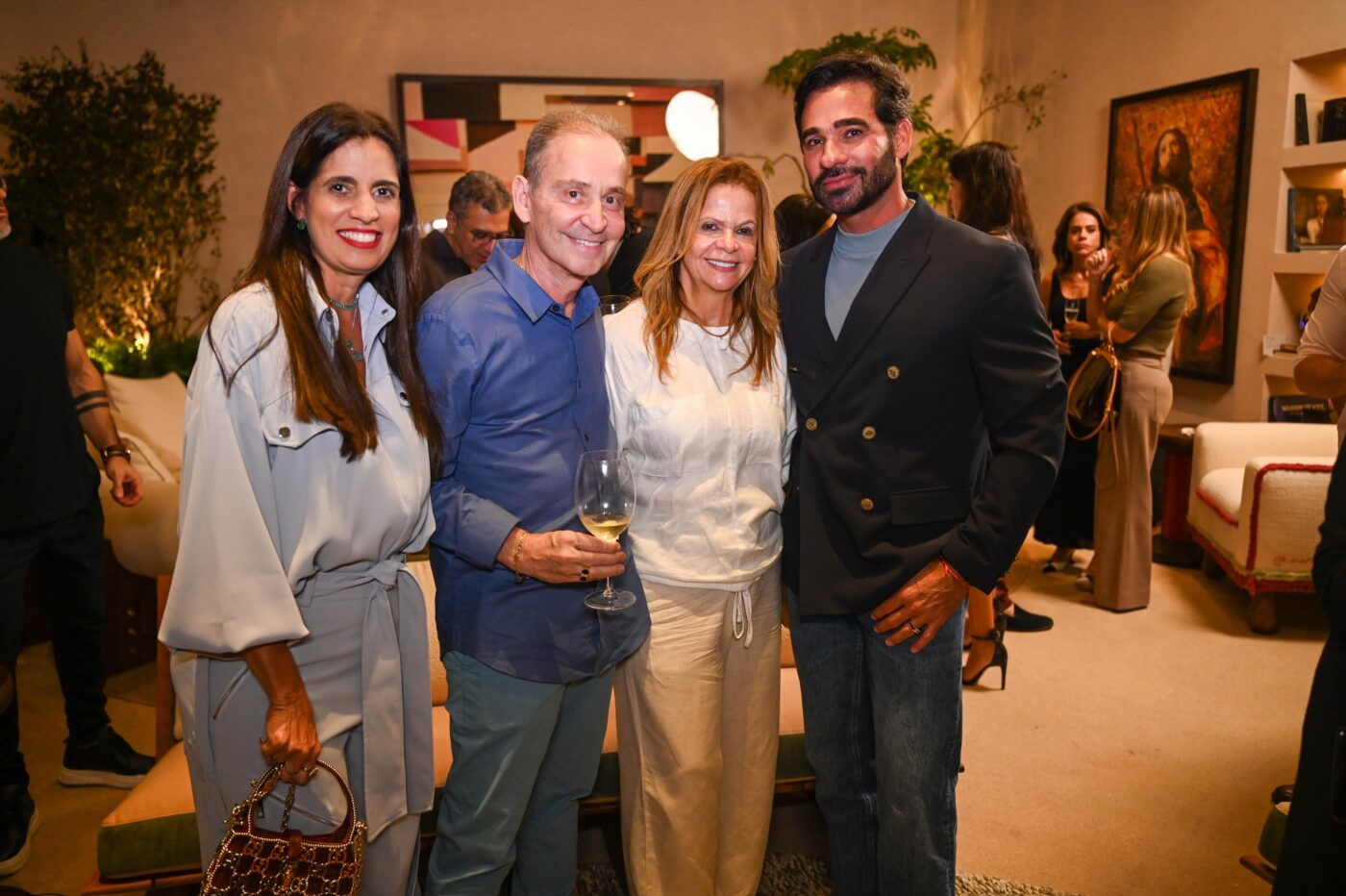 Fernanda Bahia, Antonio Gatto, Rosângela Meira e Marlon Gama