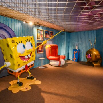 Exposição do Bob Esponja supera 10 mil visitantes em apenas duas semanas em Salvador