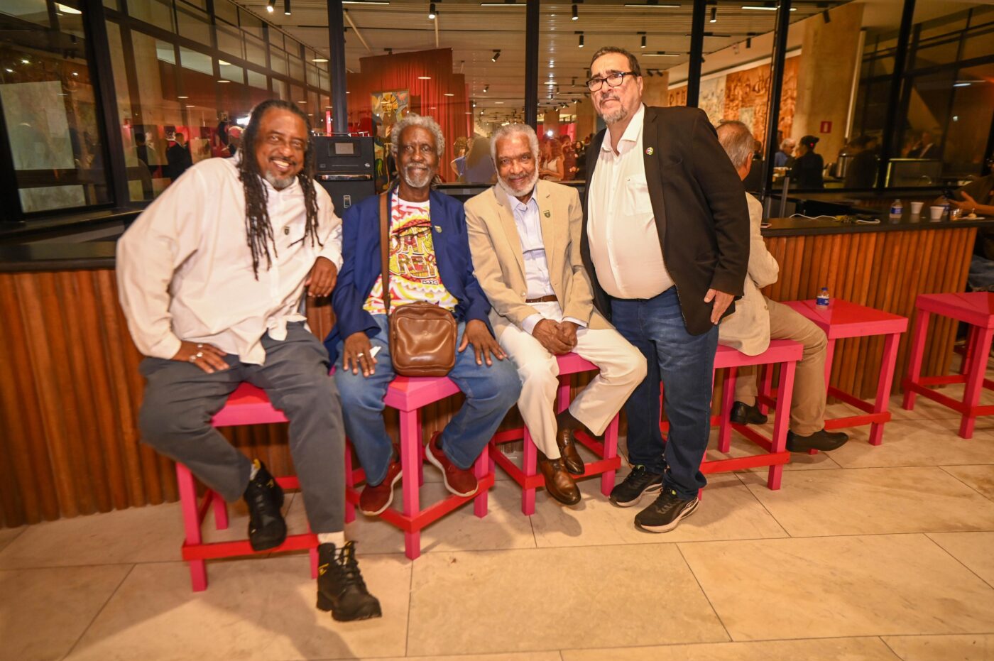 Jorge Washington, Vovô do Ilê, Nelson Rufino e Amauri Teixeira