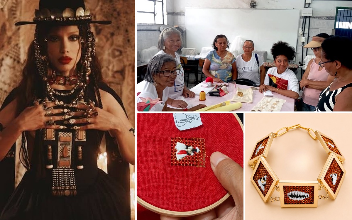 Artesãs de Cachoeira assinam colar usado por Anitta em clipe de novo álbum; saiba mais