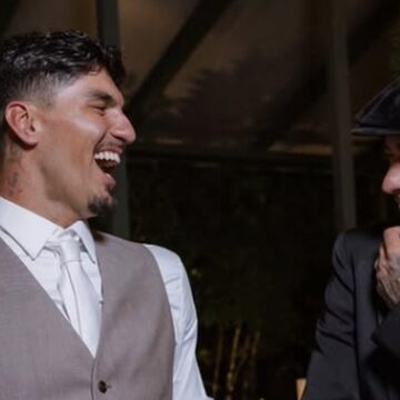 Neymar explica look inusitado no casamento de Gabriel Medina e brinca: “Algo deu errado”