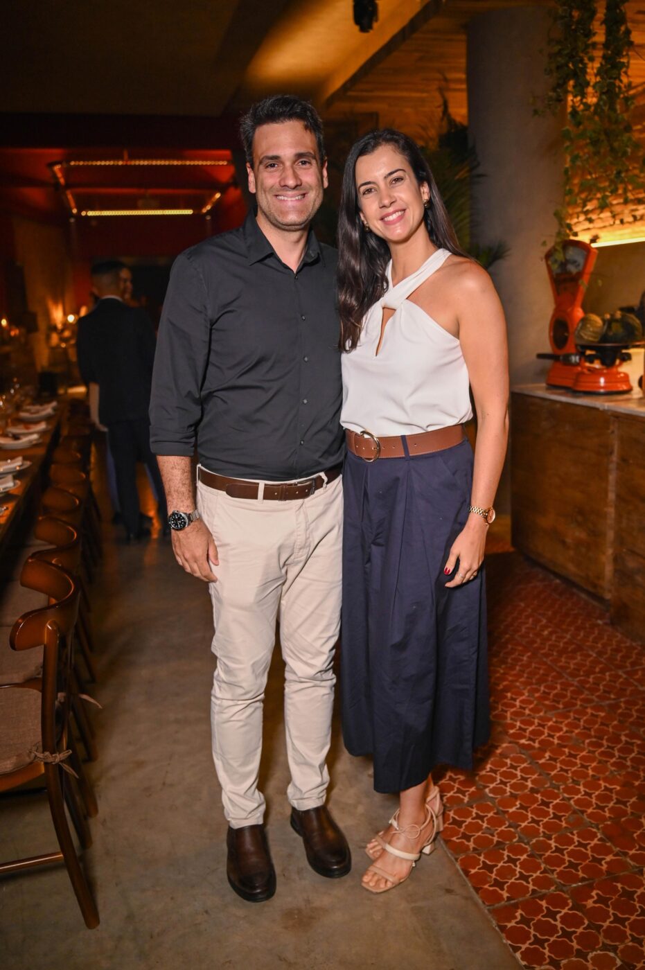 Adamo Pinheiro e Patrícia Martinez