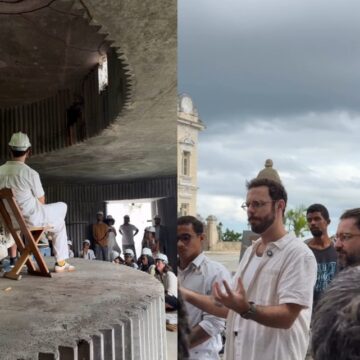 Com foco em preservação da memória e patrimônio, projeto reúne pesquisadores e artistas em caminhada pela Ladeira da Misericórdia