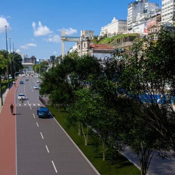 Veja fotos do projeto que vai transformar a Avenida Contorno, em Salvador