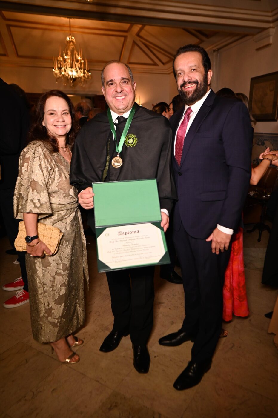 Sônia Barbosa Correia, Manoel Sarno e Marco Antônio Geiger