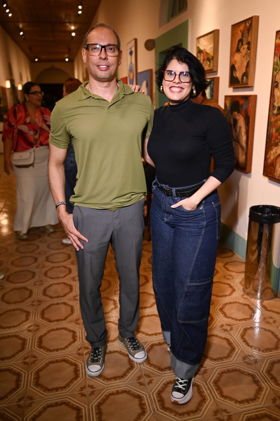 Nicholas Bruny e Nathalie Souza