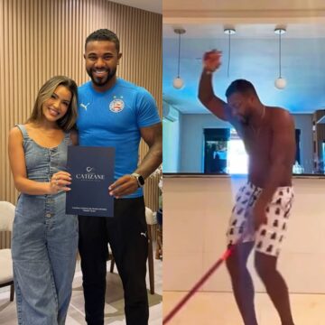 Após casamento, Davi Brito surge dançando e provoca: ‘Vocês querem notícia’
