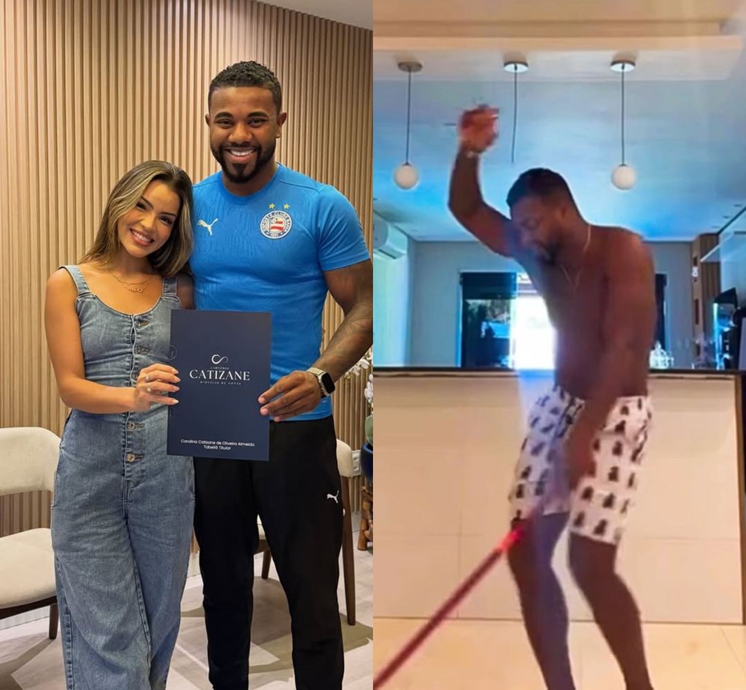 Após casamento, Davi Brito surge dançando e provoca: ‘Vocês querem notícia’