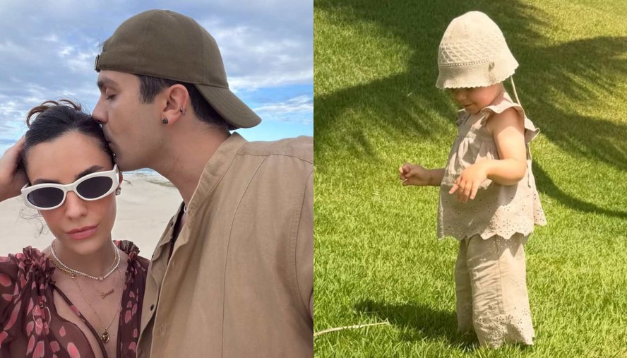 Jade Magalhães encanta ao mostrar viagem com Luan Santana e a filha Serena pelo Nordeste; veja fotos