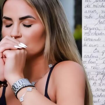 Presa há mais de 2 meses, Deolane envia carta à mãe: “Esse mal é para meu bem”