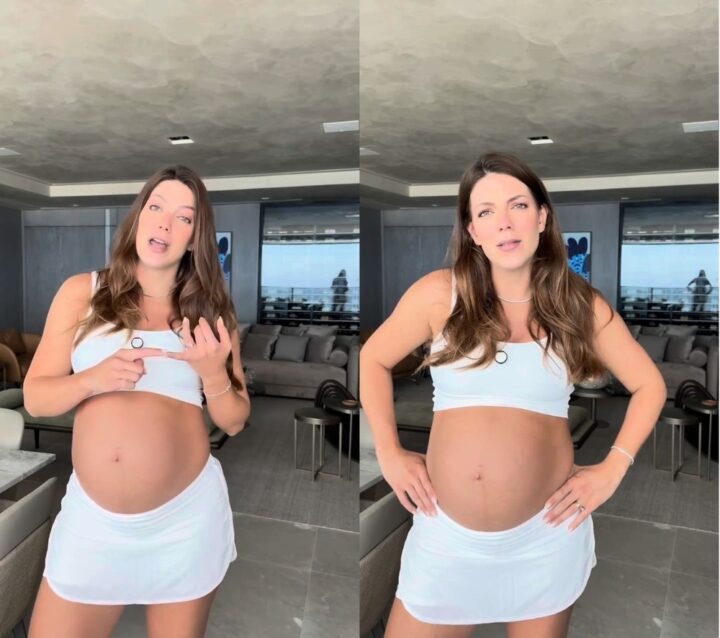 Nora de Bell Marques, Pati Guerra rebate comentários sobre o corpo durante gravidez: ‘Não precisa’