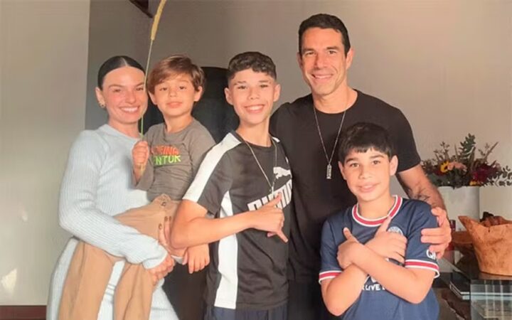Isis Valverde fala sobre convivência com os filhos de Marcus Buaiz: ‘Relação muito linda’