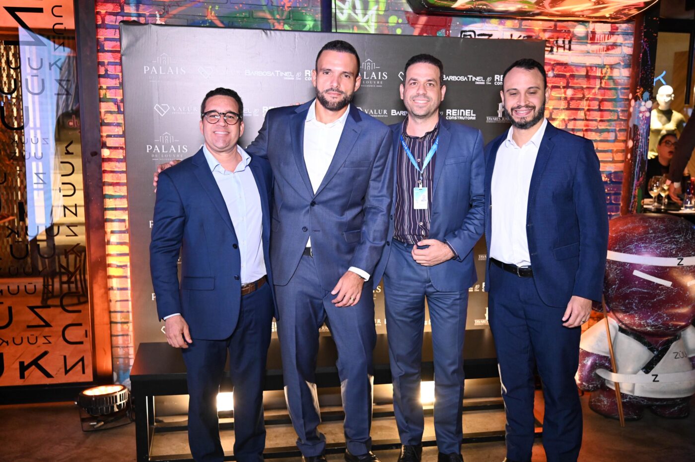 Lucas Mercês Viana, Saulo Reinel, Anderson Carneiro e Fabricio Mai